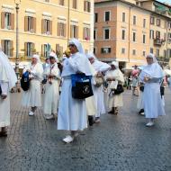 de zusters van Piazza Navona